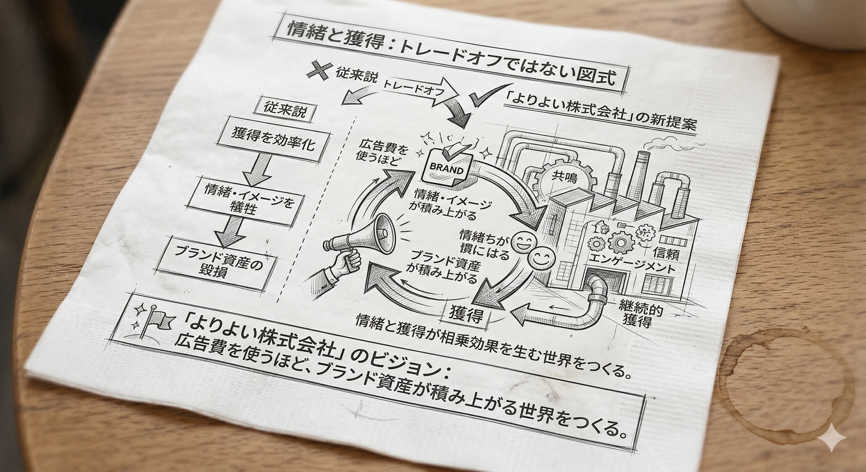 情緒と獲得：トレードオフではない図式